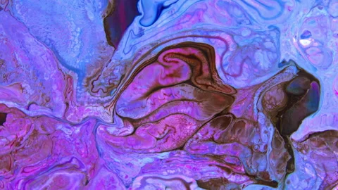 Abstract Galactic Ink Paint Concept Background 202 Stock Footage 252102403