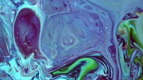 Abstract Galactic Ink Paint Concept Background 210 Stock Footage 252233727