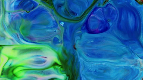 Abstract Galactic Ink Paint Concept Background 204 Stock Footage 252236766