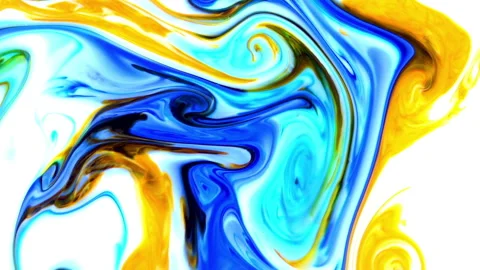 Abstract Galactic Ink Paint Concept Background 224 Stock Footage 252323021