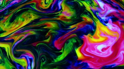 Abstract Galactic Ink Paint Concept Background 217 Stock Footage 252323614