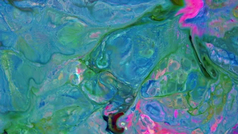 Abstract Galactic Ink Paint Concept Background 233 Stock Footage 252325103
