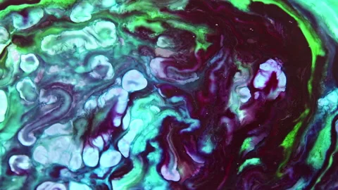 Abstract Galactic Ink Paint Concept Background 232 Stock Footage 252325572