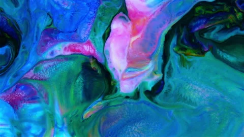 Abstract Galactic Ink Paint Concept Background 234 Stock Footage 252467703