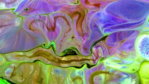 Abstract Galactic Ink Paint Concept Background 470 Stock Footage 255750756