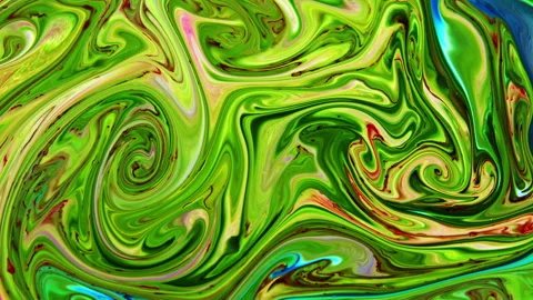 Abstract Galactic Ink Paint Concept Background 607 Stock Footage 258083809