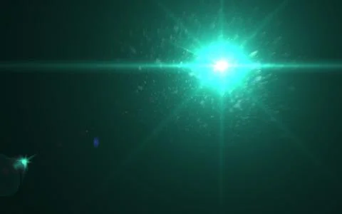 Abstract galactic space scape background with distant stars.. Stock Illustration