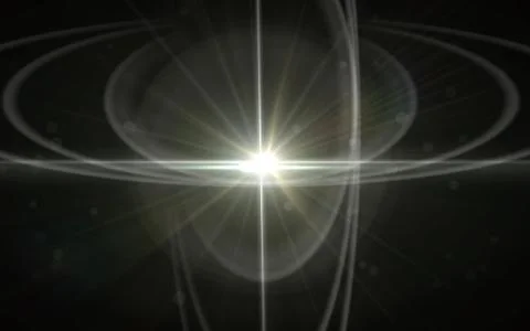 Abstract galactic space scape background with distant stars. Stock Illustration