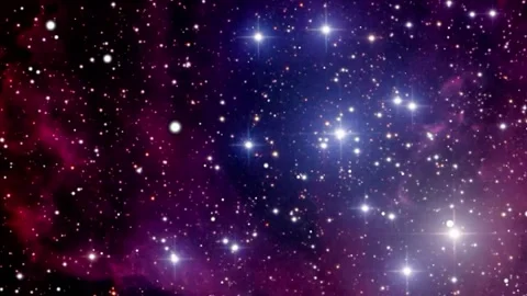 Abstract Galaxy, and Fantasy Space Background Motion. Vibrant Nebula Animation Stock Footage 255120853