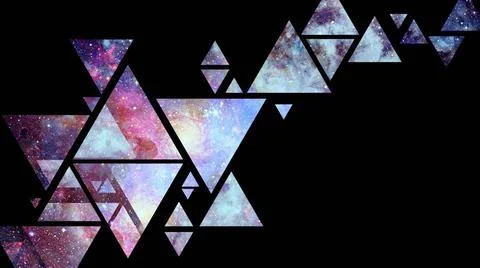 Abstract galaxy geometric background. Elements of this image furnished by ... Stock Photos