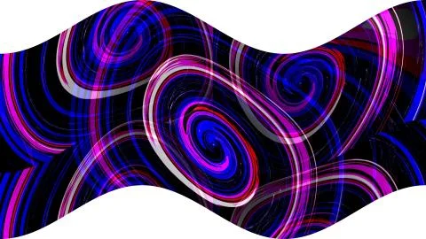 Abstract Galaxy Stock Illustration
