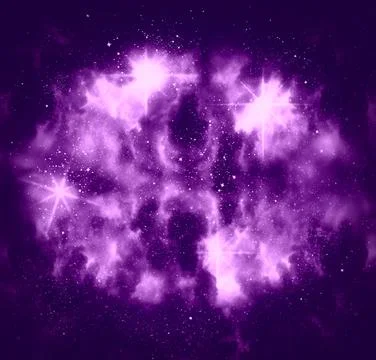 Abstract galaxy illustration Stock Illustration