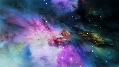 Abstract Galaxy Space Nebula Motion Background Stock Footage 165218734