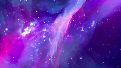 Abstract Galaxy Space Nebula Star Motion Background Stock Footage 165434409