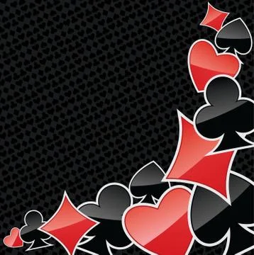 Abstract gambling background Stock Illustration
