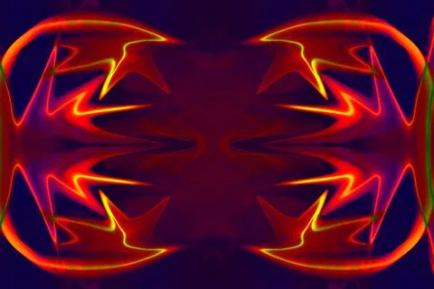 Abstract games with light, concept, different colors and shapes Stock Illustration