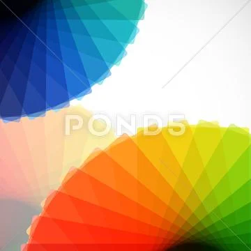 Abstract gamut backgrounds. Stock Illustration