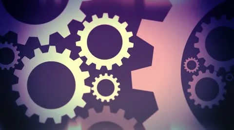 Abstract gear industry 7 Video stock 10703843