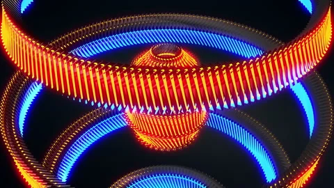 Abstract Gear or mechanical Animation Background. Psychedelic Background. Stock Footage 156255629