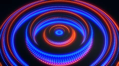 Abstract Gear or mechanical Animation Background. Psychedelic Background. イラスト素材