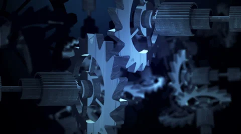 Abstract Gears Stock Footage 33846114