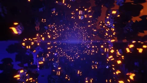 Abstract Gears VJ Loop Tunnel 4K Stock Footage 220794715