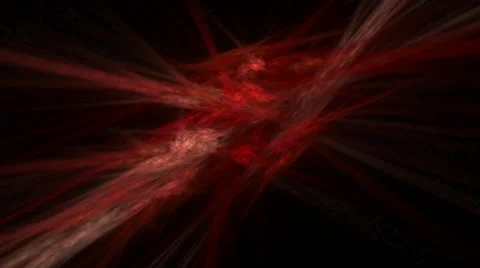 Abstract generated background. Red Color fractal design and circular motion. Видео 55648403