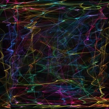 Abstract generated colorful pattern graphic art background Stock Illustration