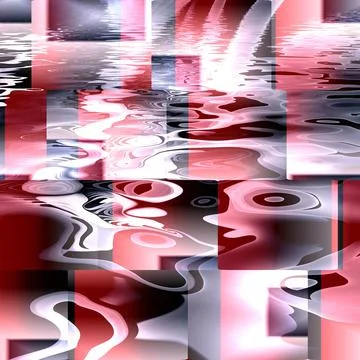 Abstract generative art background experiment Illustrazione stock