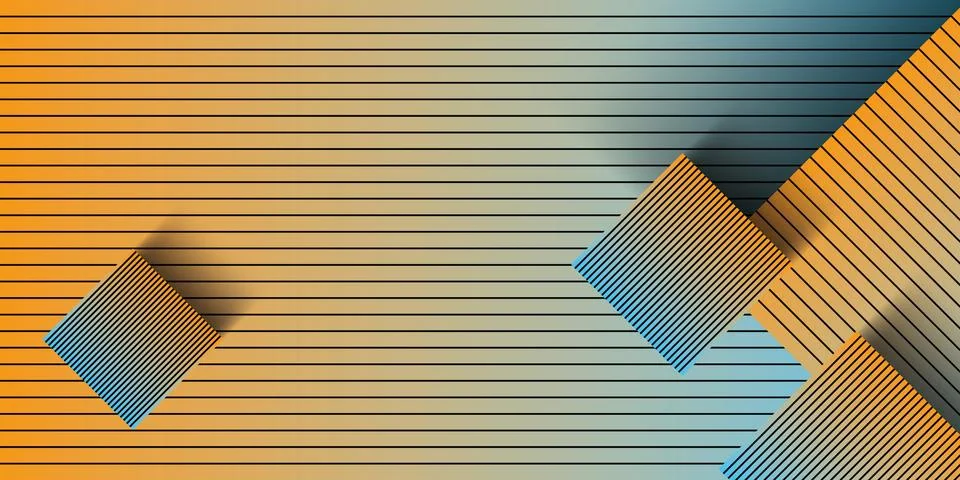 Abstract gentle gradient background with diagonal lines. Modern color abstract Stock Illustration