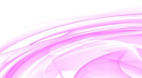 Abstract gentle smooth lines on a light background Illustrazione stock
