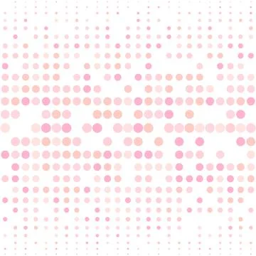 Abstract geo pattern in blush pink colors Stock Illustration