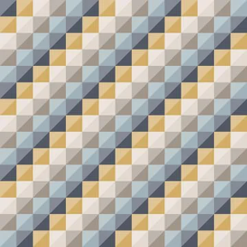 Abstract geo pattern, seamless vector, diagonal checkered diamond shapes Stock Illustration