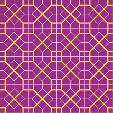 Abstract geomatric pattern with lines, squares. a seamless illustration. Stock Illustration
