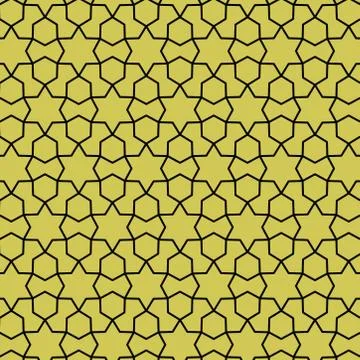 Abstract geomatric pattern with zig-zag and striped seamless pattern. Stock Illustration