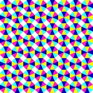 Abstract geometic background, festive pattern with different shapes Stock Illustration