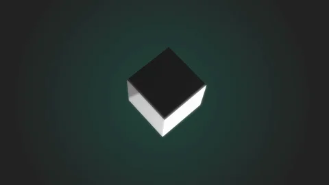 Abstract Geometric 3D Cubes. Seamless Loop Motion Stock Footage 121370251