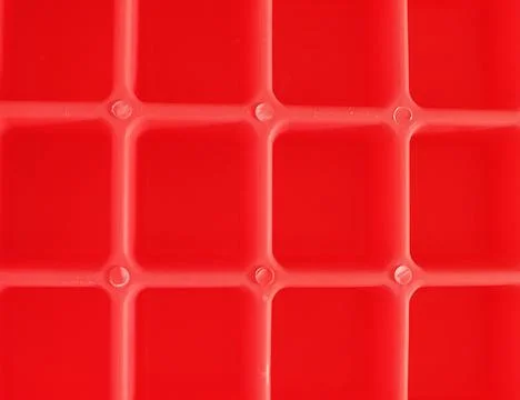 Abstract geometric 3d red cube decoration background Stock Photos