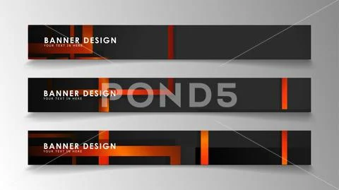 Abstract Rectangle Clipart Vector, Abstract Banner Geometric