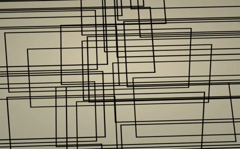 Abstract geometric animated background for motion design and digital signage sys Stock-Footage 345341953