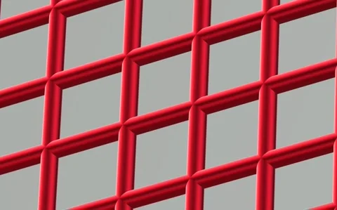 Abstract geometric animated background for motion design and digital signage sys Stock Footage 345342037