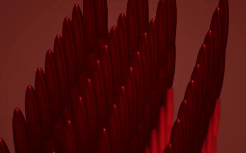 Abstract geometric animated background for motion design and digital signage sys Stock-Footage 345342130