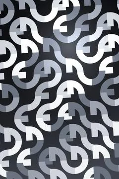 Abstract Geometric Arrow Pattern Stock Photos