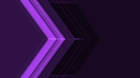 Abstract geometric arrow shapes layered chevrons pointing right background .. 스톡 동영상 333920402