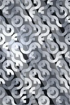 Abstract Geometric Arrows Pattern Stock Photos