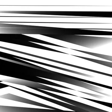 Abstract geometric art with edgy, angular shapes. Randomly ordered elements. Stockillustratie