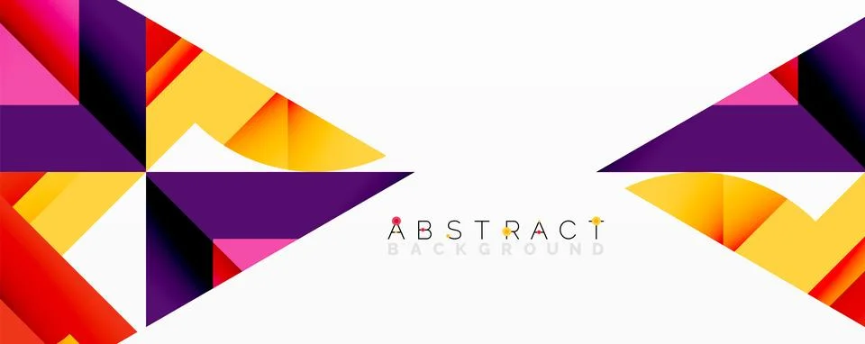 Abstract geometric artwork with interwoven angular and curved shapes, dynamic 스톡 일러스트