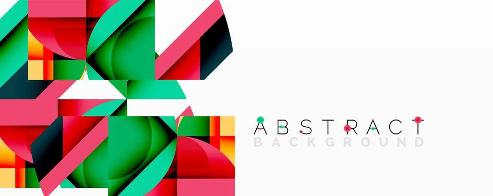 Abstract geometric artwork with interwoven angular and curved shapes, dynamic イラスト素材