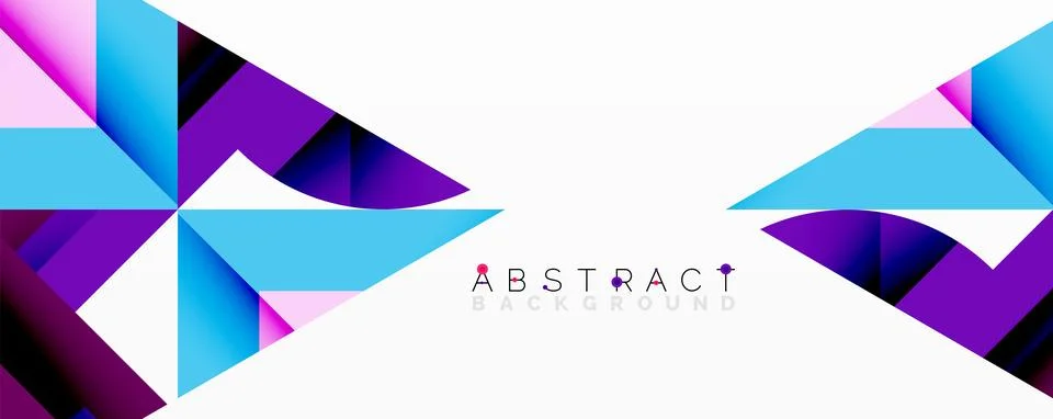 Abstract geometric artwork with interwoven angular and curved shapes, dynamic イラスト素材