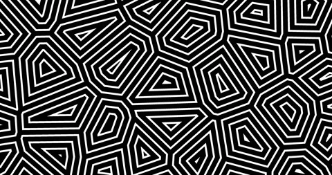 Abstract geometric background with an alpha channel. Thin lines move endlessly. Stock Footage 95701103